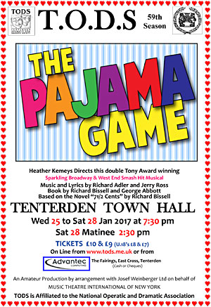 Poster for The Pajama Game